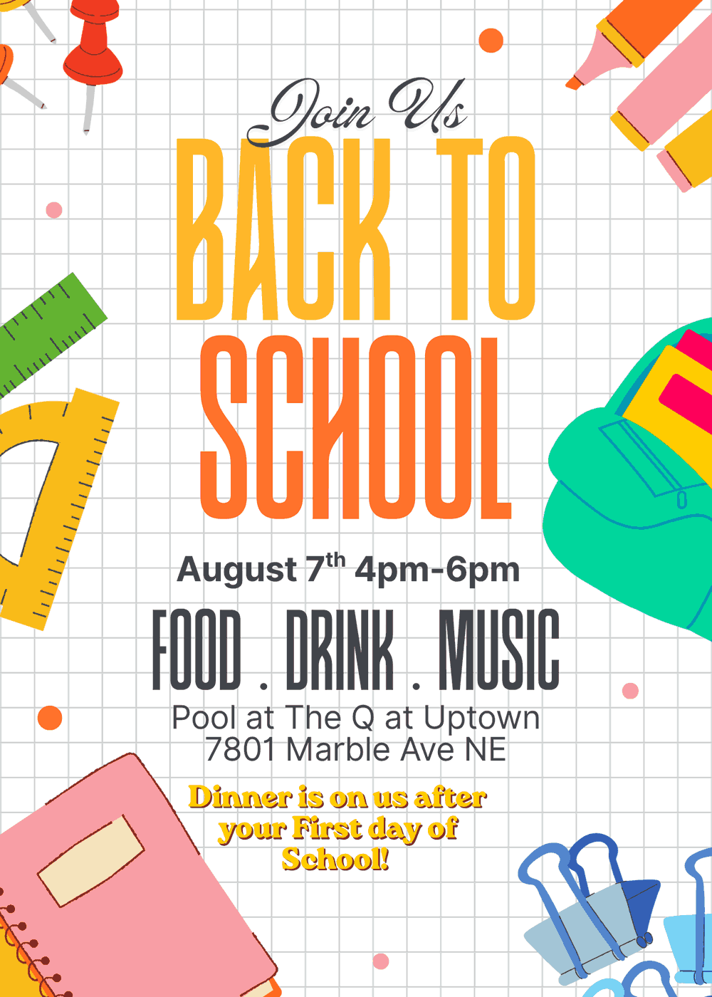 Back to School Party