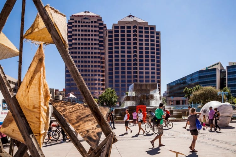 Biking in Albuquerque