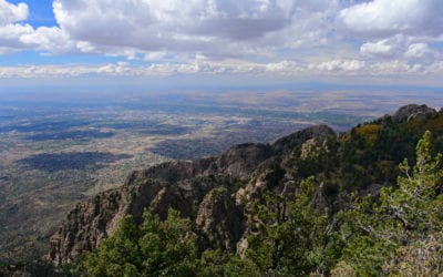 Photo of Sandia mountains